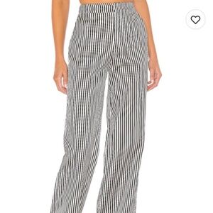 Lucy Striped Satin Pant